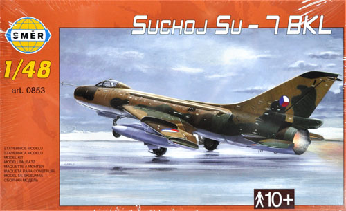 スホーイ Su-7BKL フィッター 戦闘爆撃機 プラモデル (スメール 1/48 エアクラフト プラモデル No.0853) 商品画像