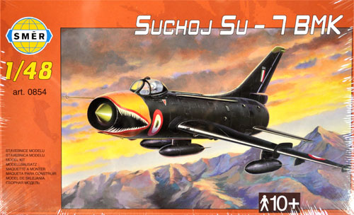 スホーイ Su-7BMK フィッター 戦闘爆撃機 プラモデル (スメール 1/48 エアクラフト プラモデル No.0854) 商品画像