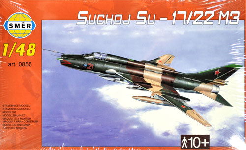 スホーイ Su-17/22 M3 フィッター 戦闘爆撃機 プラモデル (スメール 1/48 エアクラフト プラモデル No.0855) 商品画像