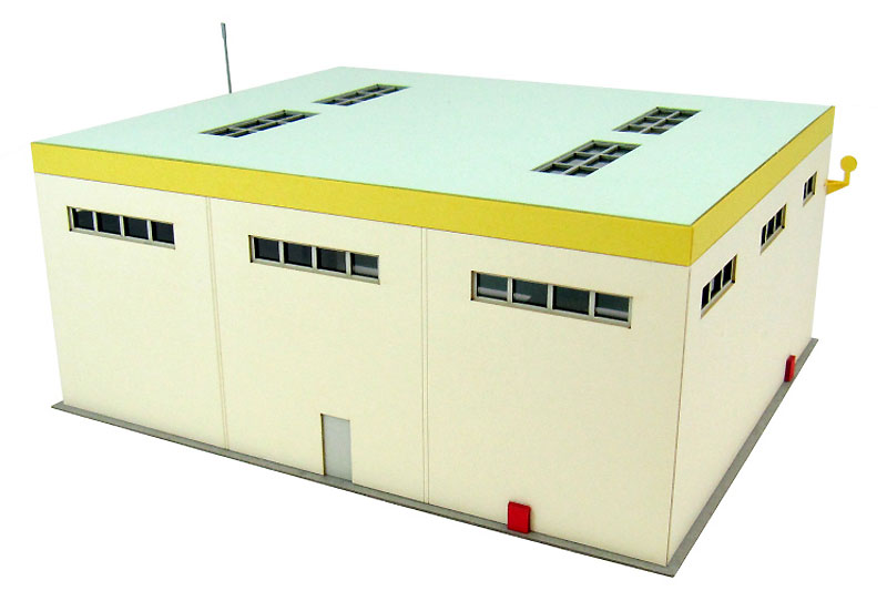 飛行クラブ機体収納庫 ペーパークラフト (さんけい 航空情景シリーズ No.MK08-012) 商品画像_4