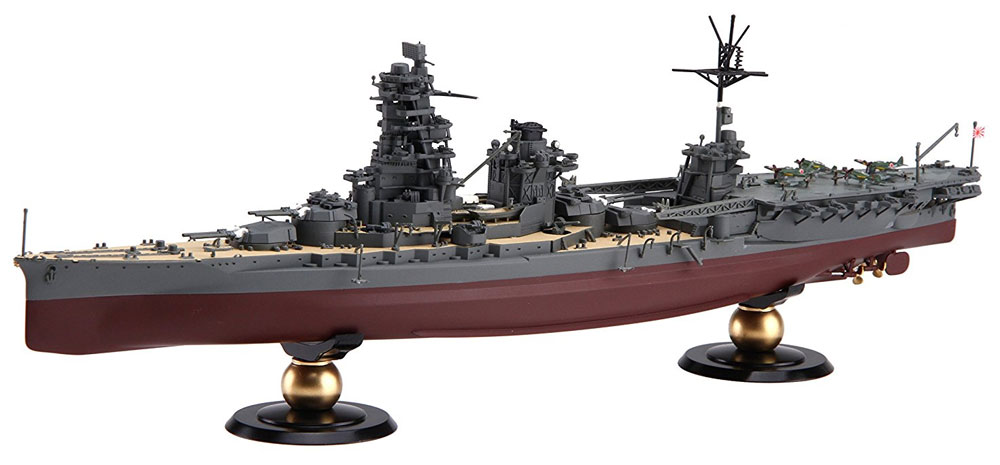 日本海軍 航空戦艦 伊勢 (フルハルモデル) プラモデル (フジミ 1/700 帝国海軍シリーズ No.旧029) 商品画像_3