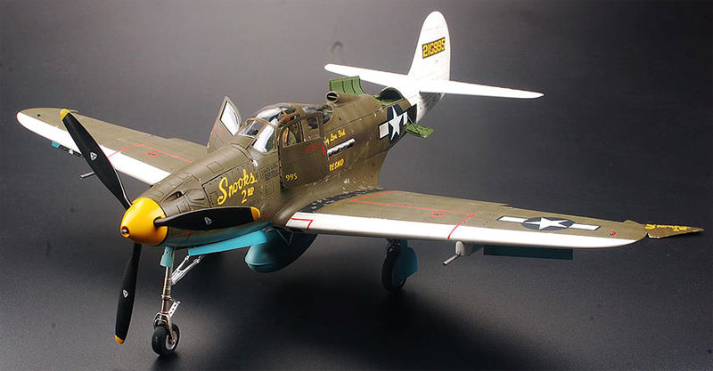 P-39Q/N エアコブラ プラモデル (キティホーク 1/32 エアモデル No.KH32013) 商品画像_2