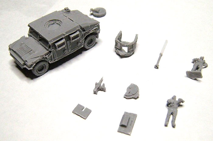 M1151 HMMWV レジン (マツオカステン 1/144 オリジナルレジンキャストキット （AFV） No.MTUAFV-084) 商品画像_1