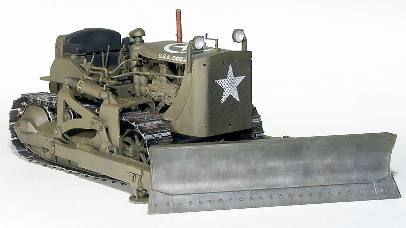 アメリカ陸軍 ブルドーザー プラモデル (ミニアート 1/35 WW2 ミリタリーミニチュア No.35195) 商品画像_2