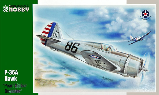 カーチス P-36A ホーク 真珠湾防衛戦 プラモデル (スペシャルホビー 1/32 エアクラフト No.SH32003) 商品画像