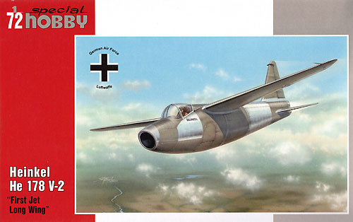 ハインケル He178V2 ジェット実験機 プラモデル (スペシャルホビー 1/72 エアクラフト プラモデル No.SH72192) 商品画像