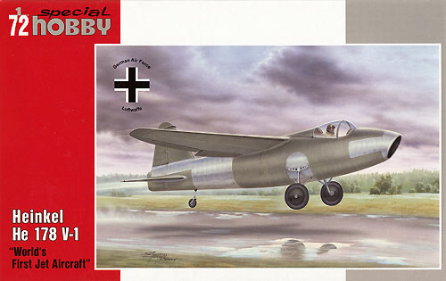 ハインケル He178V1 世界初ジェット機 プラモデル (スペシャルホビー 1/72 エアクラフト No.SH72321) 商品画像