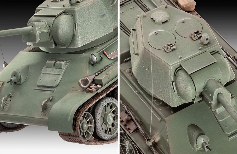 ソビエト T-34/76 (model 1943) プラモデル (レベル 1/35 ミリタリー No.03244) 商品画像_1