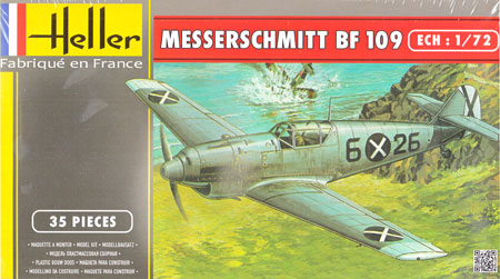 メッサーシュミット Bf109 B1/C1 プラモデル (エレール 1/72 エアクラフト No.80236) 商品画像