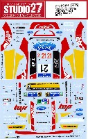 スタジオ27 ラリーカー オリジナルデカール フォード フィエスタ Jipocar #21 ラリー メキシコ 2014