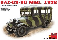 ミニアート 1/35 WW2 ミリタリーミニチュア GAZ-03-30 Mod.1938