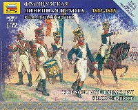 ズベズダ ART OF TACTIC フランス ライン歩兵 コマンドグループ 1812-1815