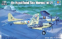 トランペッター 1/48 エアクラフト プラモデル デ・ハビランド シーホーネット NF.21