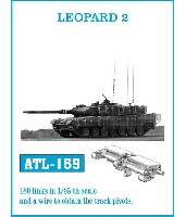 フリウルモデル 1/35 金属製可動履帯シリーズ レオパルト 2用 履帯