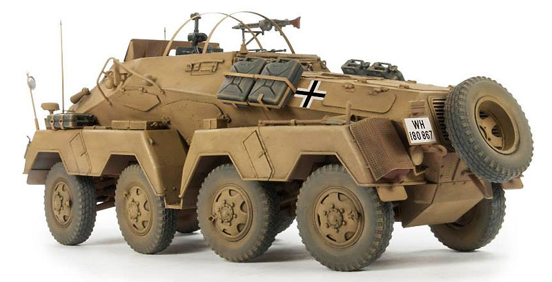 Sd.Kfz.233 8輪重装甲偵察車 7.5cm砲搭載型 プラモデル (AFV CLUB 1/35 AFV シリーズ No.AF35233) 商品画像_3