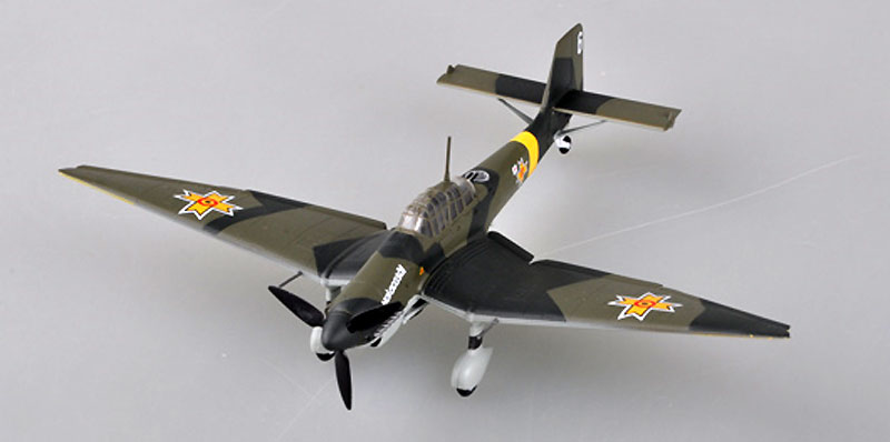 Ju87D-3 スツーカ ルーマニア空軍 1943年 完成品 (イージーモデル 1/72 ウイングド エース （Winged Ace） No.36389) 商品画像_1