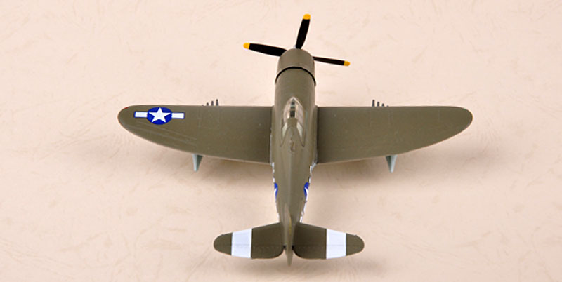 P-47D サンダーボルト レイザーバック 第356戦闘航空群 第361戦闘飛行隊 完成品 (イージーモデル 1/72 ウイングド エース （Winged Ace） No.36420) 商品画像_2