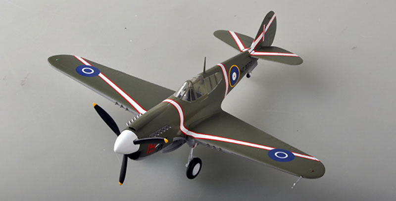 P-40M ウォーホーク ニュージーランド空軍 1943年 完成品 (イージーモデル 1/48 ウイングド エース （Winged Ace） No.39315) 商品画像_1