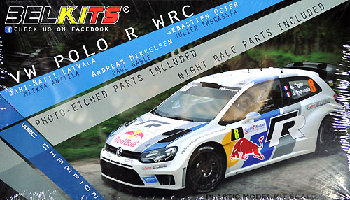 フォルクスワーゲン ポロ R WRC プラモデル (BELKITS 1/24 PLASTIC KITS No.BEL-005) 商品画像
