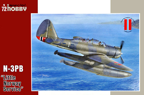 ノースロップ N-3PB 水上爆撃機 ノルウェー軍戦後 プラモデル (スペシャルホビー 1/72 エアクラフト No.SH72299) 商品画像