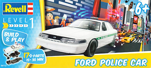 フォード ポリスカー プラモデル (レベル ビルド＆プレイ No.06112) 商品画像