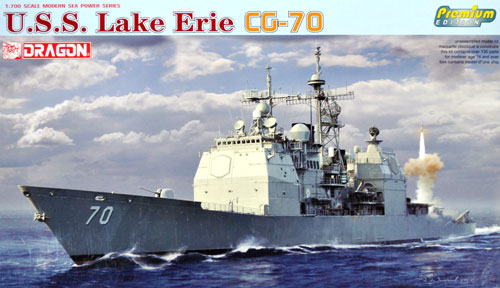 アメリカ海軍 ミサイル巡洋艦 レイク・エリー CG-70 プラモデル (ドラゴン 1/700 Modern Sea Power Series No.7142) 商品画像