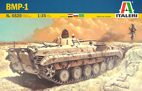 ソビエト歩兵戦闘車 BMP-1 プラモデル (イタレリ 1/35 ミリタリーシリーズ No.6520) 商品画像