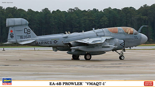 EA-6B プラウラー VMAQT-1 プラモデル (ハセガワ 1/72 飛行機 限定生産 No.02169) 商品画像
