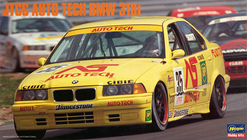 JTCC オートテック BMW 318i プラモデル (ハセガワ 1/24 自動車 限定生産 No.20269) 商品画像