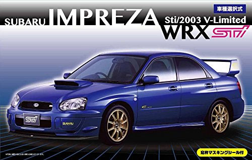 スバル インプレッサ WRX Sti 2003/2003 V-Limited プラモデル (フジミ 1/24 インチアップシリーズ No.103) 商品画像