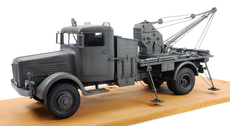 ビュッシング・NAG 4500A 3tクレーン車 プラモデル (AFV CLUB 1/35 AFV シリーズ No.AF35279) 商品画像_2