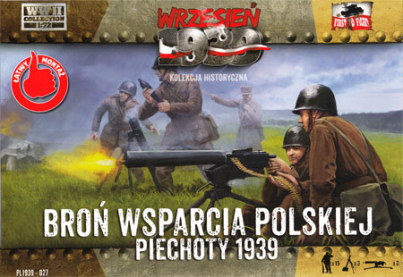 ポーランド 迫撃砲 & 機関銃 (ビエホティ 1939) プラモデル (FTF 1/72 AFV No.PL1939-027) 商品画像