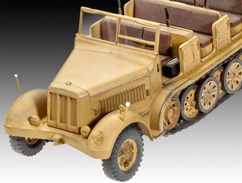 Sd.Kfz.7 & 8.8cm Flak37 プラモデル (レベル 1/72 ミリタリー No.03210) 商品画像_2