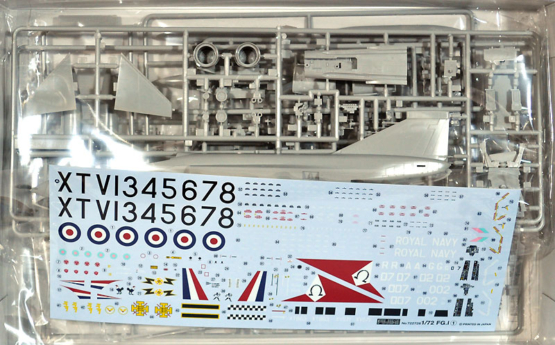 ブリティッシュファントム 2 FG.1 シルバージュビリー プラモデル (フジミ AIR CRAFT （シリーズF） No.F-059) 商品画像_1