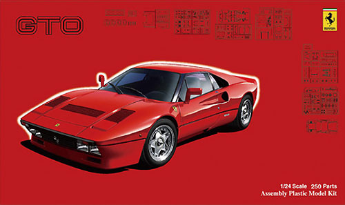 フェラーリ 288GTO プラモデル (フジミ 1/24 リアルスポーツカー シリーズ No.105) 商品画像