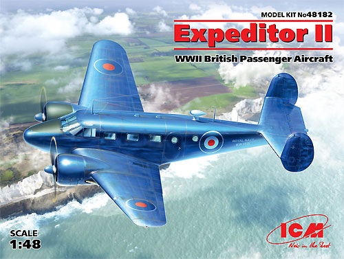 イギリス空軍 エクスペディター 2 プラモデル (ICM 1/48 エアクラフト プラモデル No.48182) 商品画像