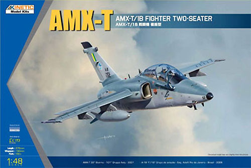 AMX-T/1B 戦闘機 複座型 プラモデル (キネティック 1/48 エアクラフト プラモデル No.K48027) 商品画像
