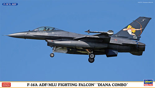 F-16A ADF/MLU ファイティングファルコン ダイアナコンボ プラモデル (ハセガワ 1/72 飛行機 限定生産 No.02172) 商品画像