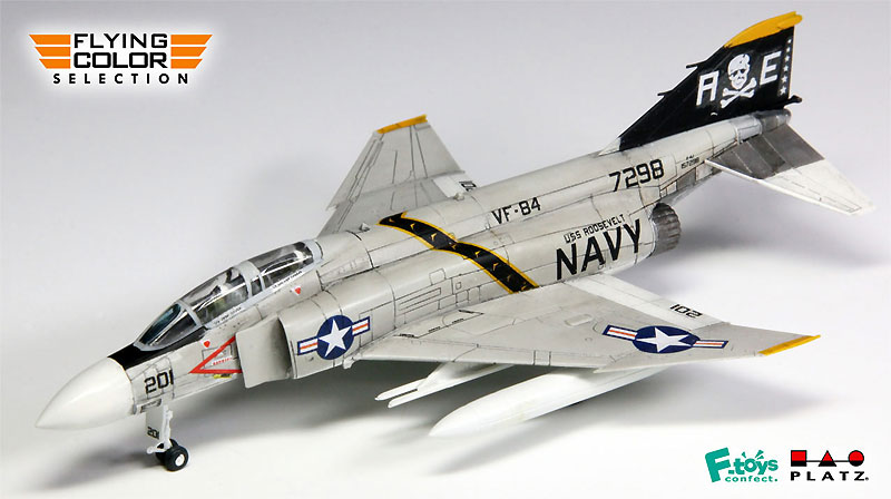 F-4J ファントム 2 U.S.NAVY プラモデル (プラッツ フライングカラー セレクション No.FC-002) 商品画像_3
