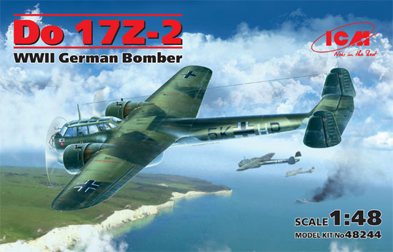 ドルニエ Do17Z-2 爆撃機 プラモデル (ICM 1/48 エアクラフト プラモデル No.48244) 商品画像