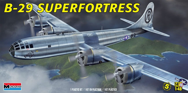 B-29 スーパーフォートレス プラモデル (レベル 1/48 飛行機モデル No.85-5718) 商品画像