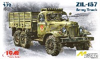 ICM 1/72 AFVモデル ソビエト ジル ZIL-157 カーゴトラック