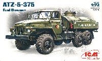 ICM 1/72 ミリタリービークル ソビエト ATMZ-375 タンクローリー