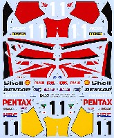 タブデザイン 1/12 デカール ホンダ NSR500 WGP 1989 #11 オールジャパン / #11 WGP 日本GP