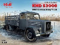 ICM 1/35 ミリタリービークル・フィギュア ドイツ KHD S3000 アーミートラック