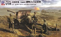 ピットロード 1/35 グランドアーマーシリーズ 日本陸軍 75mm 機動九〇式野砲