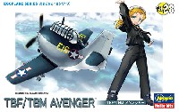 6 未組立 プラモデル アベンジャー TBF AVENGER 1/75シリーズ