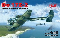 ICM 1/48 エアクラフト プラモデル ドルニエ Do17Z-2 爆撃機