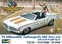 レベル カーモデル '72 オールズモビル インディアナポリス 500 ペースカー w/リンダ・ヴォーン フィギュア