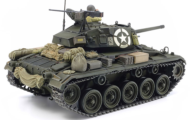 アメリカ軽戦車 M24 チャーフィー プラモデル (タミヤ タミヤ イタレリ シリーズ No.37020) 商品画像_2